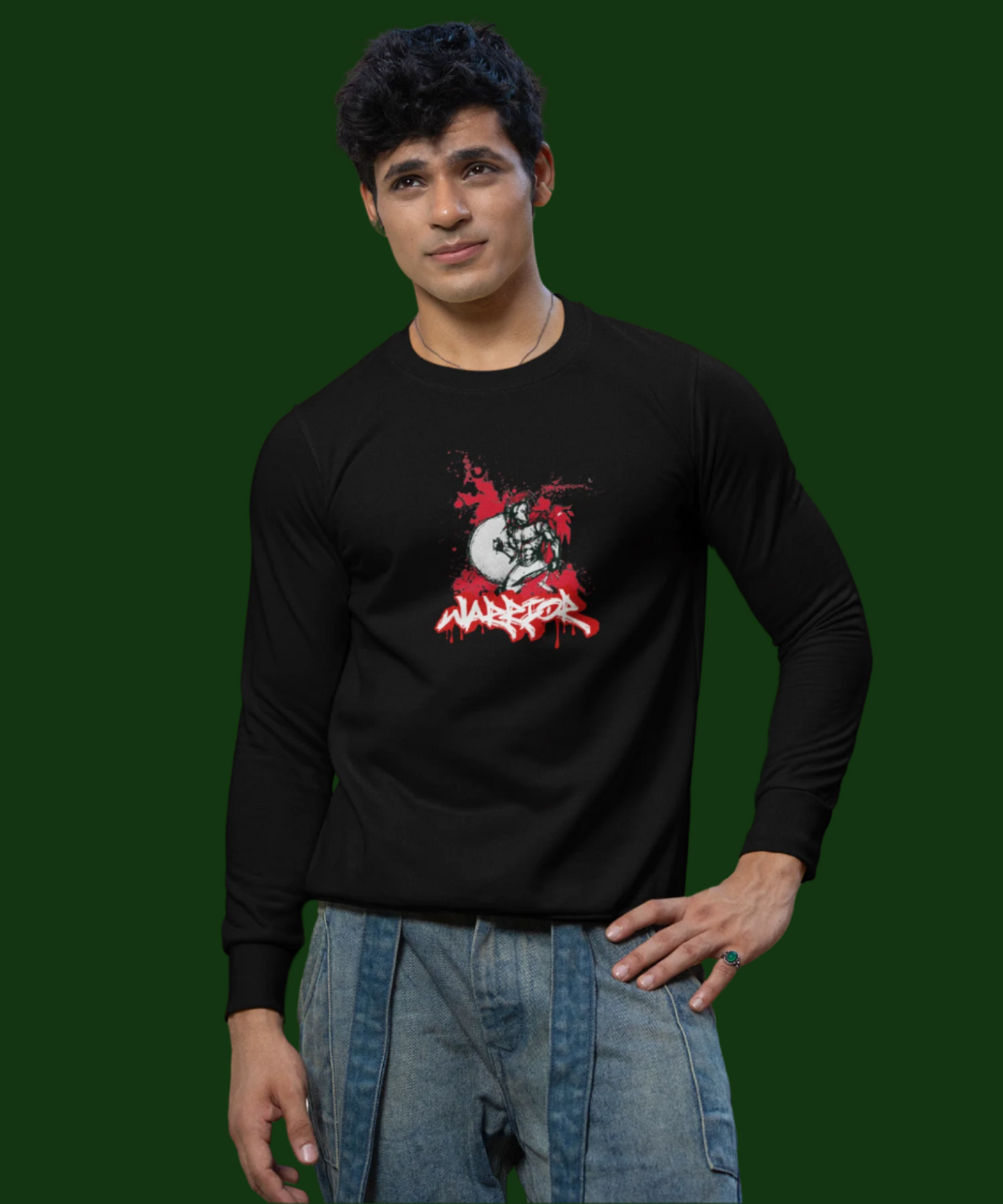 Warrior : Sweatshirt Black