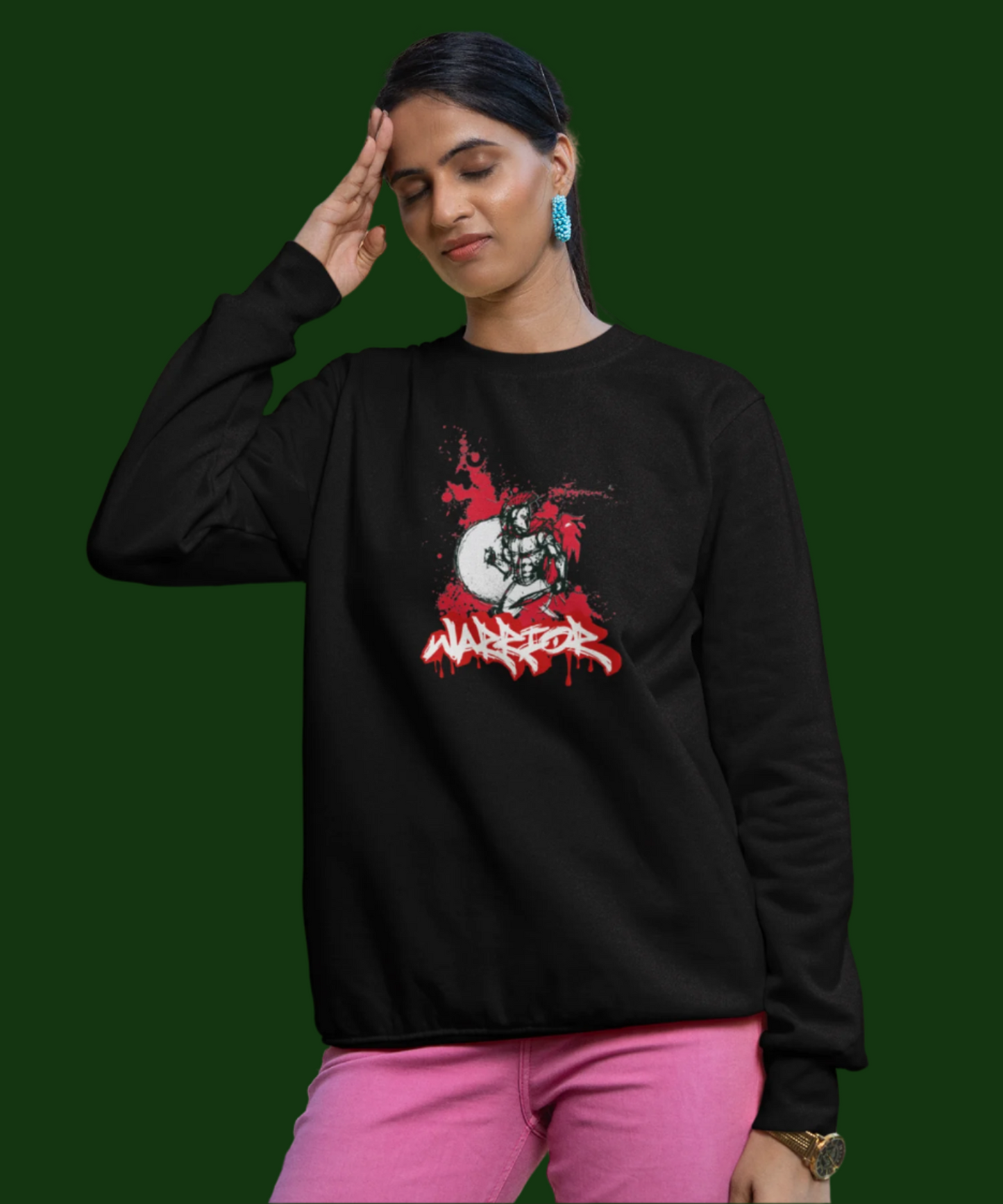Warrior : Sweatshirt Black