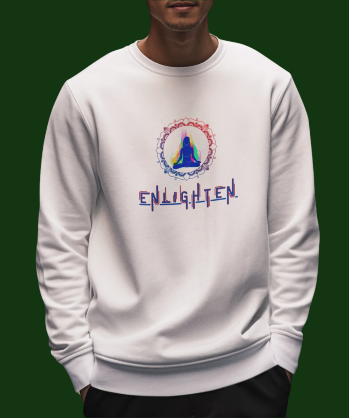 Enlighten : Sweatshirt White