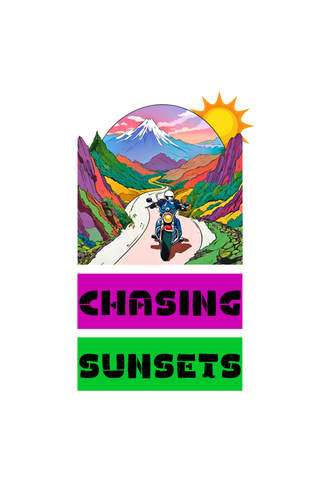 Chasing Sunset : Sweatshirt Black