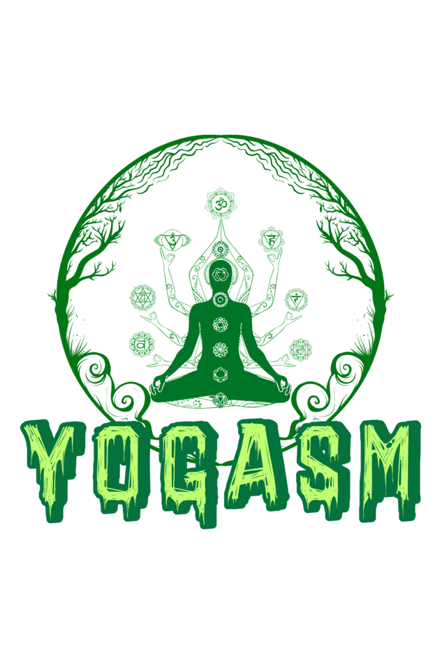 Yogasm : Hooded Sweatshirt White