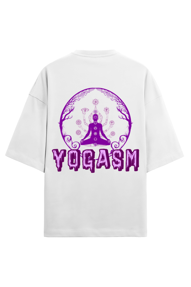 Yogasm : Terry Oversized T-Shirt White