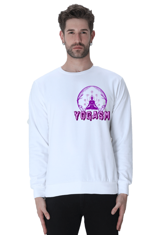 Yogasm : Sweatshirt White