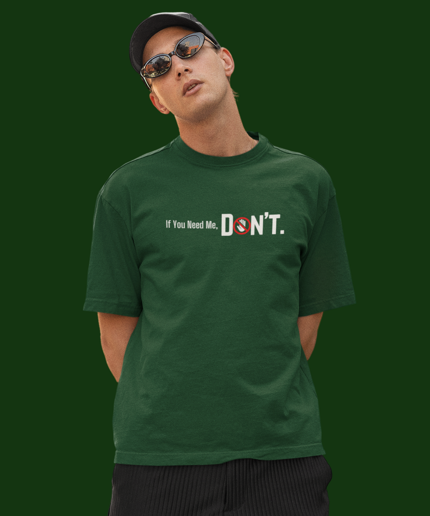Don't : Unisex Oversized T-Shirt