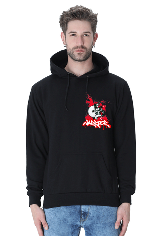 Warrior : Hooded Sweatshirt Black