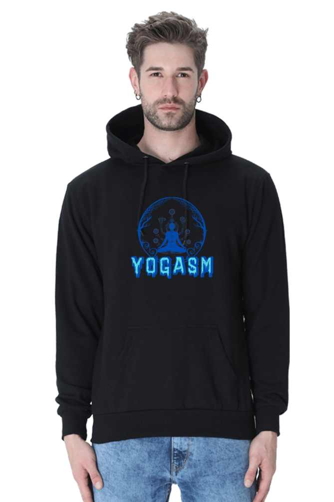 Yogasm : Hooded Sweatshirt Black