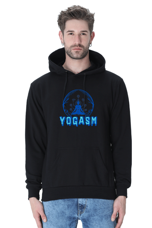 Yogasm : Hooded Sweatshirt Black