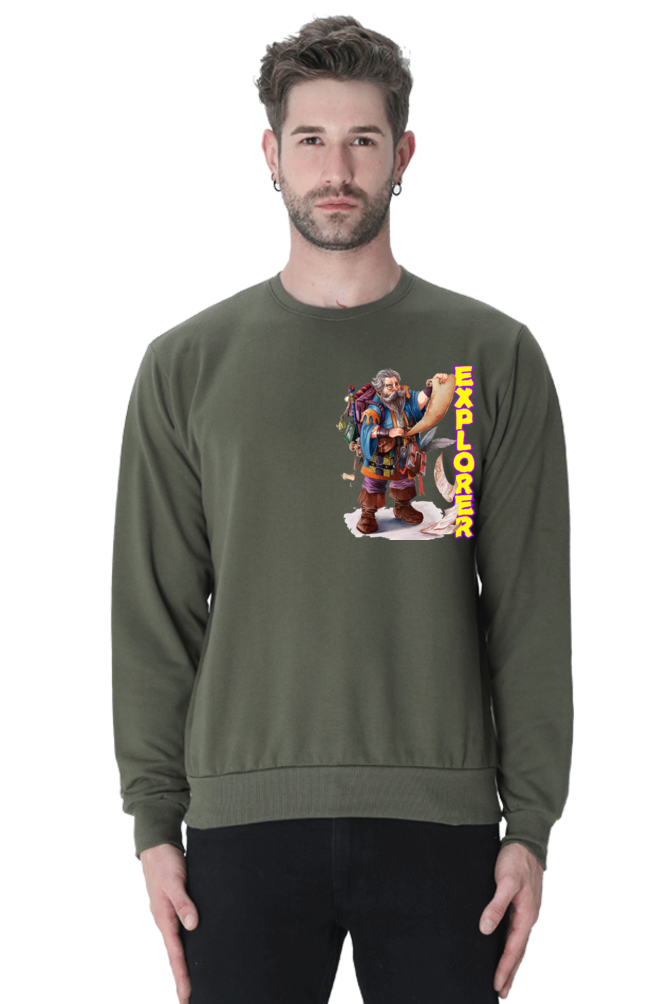 Explorer : Sweatshirt Olive