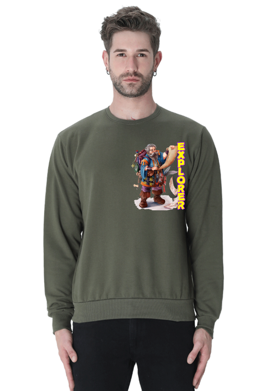 Explorer : Sweatshirt Olive